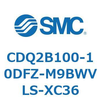 薄形シリンダ CDQ2B100-10 SMC