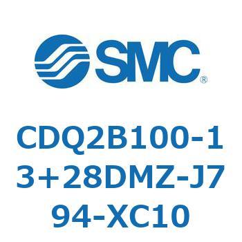 薄形シリンダ CDQ2B100-13 SMC