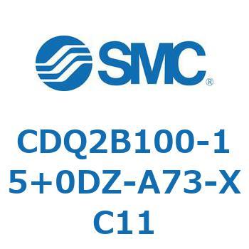 薄形シリンダ CDQ2B100-15 SMC