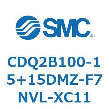 薄形シリンダ CDQ2B100-15 SMC