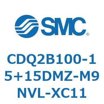 薄形シリンダ CDQ2B100-15 SMC