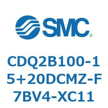 薄形シリンダ CDQ2B100-15 SMC