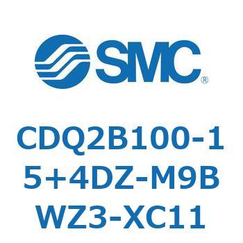 薄形シリンダ CDQ2B100-15 SMC