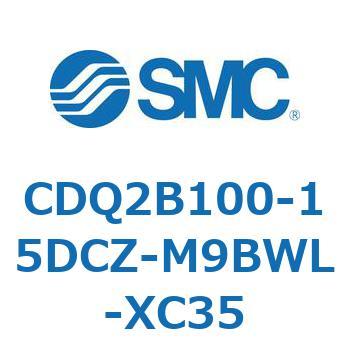 薄形シリンダ CDQ2B100-15 SMC