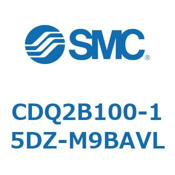 薄形シリンダ CDQ2B100-15 SMC