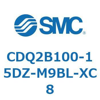 薄形シリンダ CDQ2B100-15 SMC