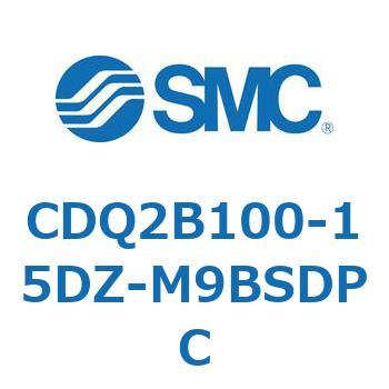 薄形シリンダ CDQ2B100-15 SMC