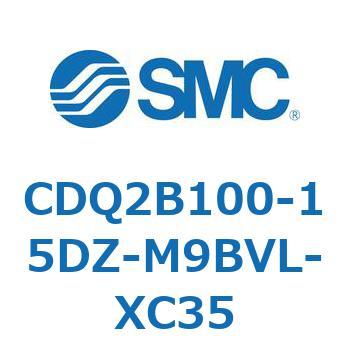 薄形シリンダ CDQ2B100-15 SMC