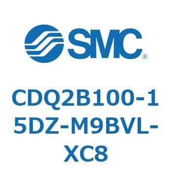 薄形シリンダ CDQ2B100-15 SMC