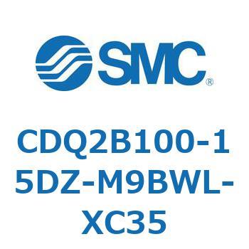 薄形シリンダ CDQ2B100-15 SMC