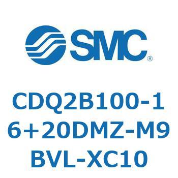 薄形シリンダ CDQ2B100-16 SMC