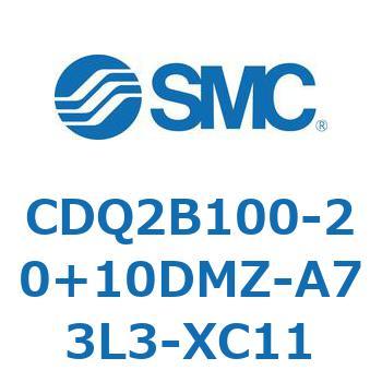 CDQ2B100-20+10DMZ-A73L3-XC11 ���`�V�����_ CDQ2B100-20 SMC 52817301