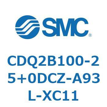 薄形シリンダ CDQ2B100-25 - SMC