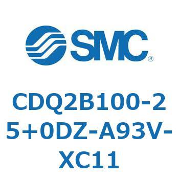 薄形シリンダ CDQ2B100-25 - SMC
