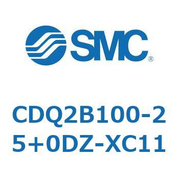 薄形シリンダ CDQ2B100-25 - SMC