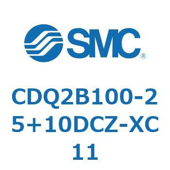 薄形シリンダ CDQ2B100-25 SMC
