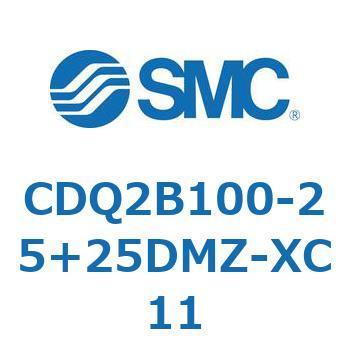 薄形シリンダ CDQ2B100-25 SMC