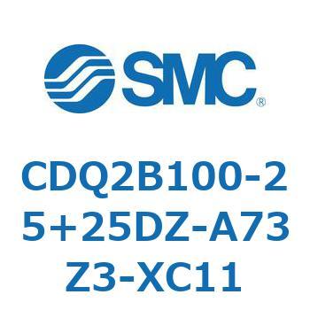 薄形シリンダ CDQ2B100-25 SMC