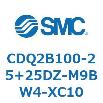 薄形シリンダ CDQ2B100-25 SMC