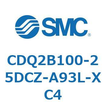 薄形シリンダ CDQ2B100-25 SMC