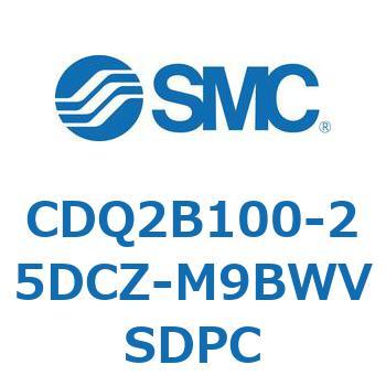 薄形シリンダ CDQ2B100-25 SMC