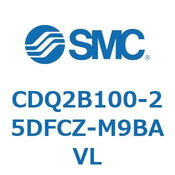 薄形シリンダ CDQ2B100-25 SMC