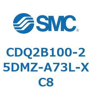 薄形シリンダ CDQ2B100-25 SMC