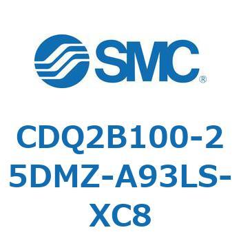 薄形シリンダ CDQ2B100-25 SMC