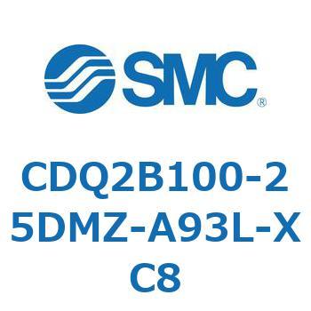 薄形シリンダ CDQ2B100-25 SMC