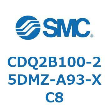 薄形シリンダ CDQ2B100-25 SMC