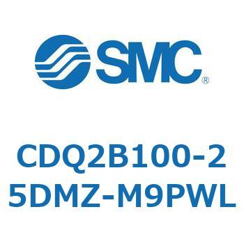 薄形シリンダ CDQ2B100-25 SMC