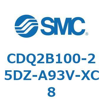 薄形シリンダ CDQ2B100-25 SMC