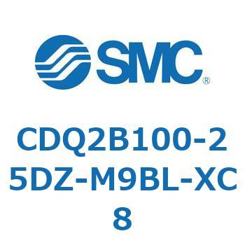 薄形シリンダ CDQ2B100-25 SMC