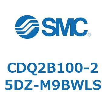 薄形シリンダ CDQ2B100-25 SMC