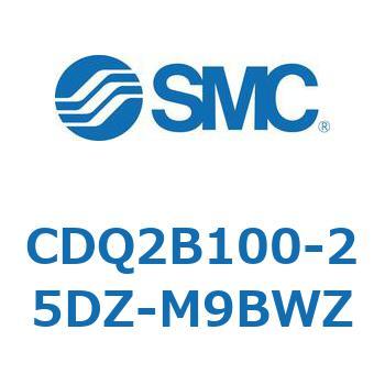 薄形シリンダ CDQ2B100-25 SMC