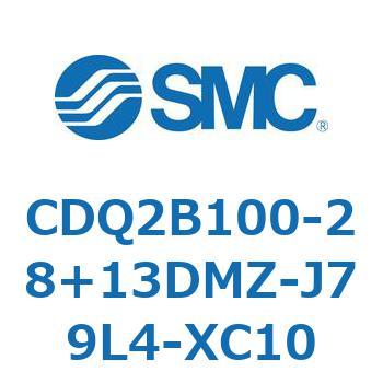 薄形シリンダ CDQ2B100-28 SMC