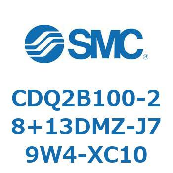 薄形シリンダ CDQ2B100-28 SMC