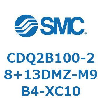 薄形シリンダ CDQ2B100-28 SMC