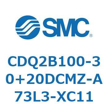 CDQ2B100-30+20DCMZ-A73L3-XC11 ���`�V�����_ CDQ2B100-30 SMC 52820284