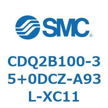 薄形シリンダ CDQ2B100-35 SMC