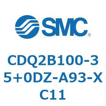 薄形シリンダ CDQ2B100-35 SMC