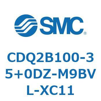 薄形シリンダ CDQ2B100-35 SMC