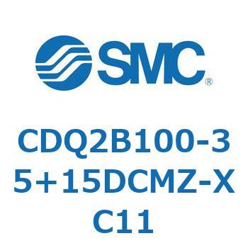 薄形シリンダ CDQ2B100-35 SMC