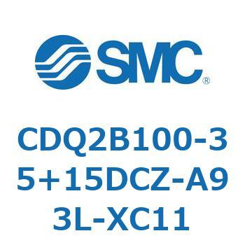 薄形シリンダ CDQ2B100-35 SMC