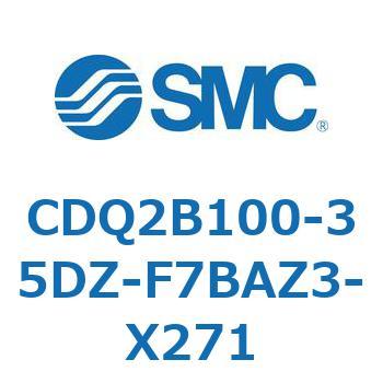 薄形シリンダ CDQ2B100-35 SMC
