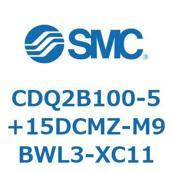 薄形シリンダ CDQ2B100-5 SMC