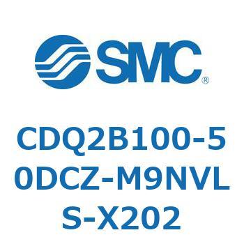 薄形シリンダ CDQ2B100-50 SMC