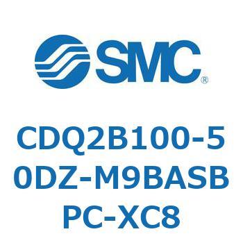 薄形シリンダ CDQ2B100-50 SMC