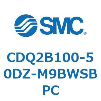 薄形シリンダ CDQ2B100-50 SMC