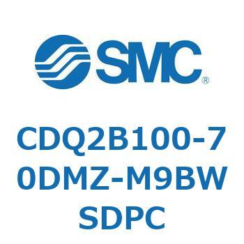 CDQ2B100-70DMZ-M9BWSDPC 薄形シリンダ CDQ2B100-70 SMC 複動片ロッド